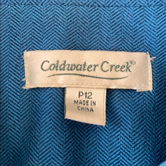 Coldwater creek aquamarine jacket - Picture 6 of 8